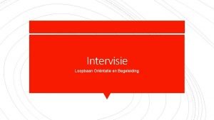 Regels intervisie