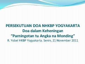 Memento mori hkbp