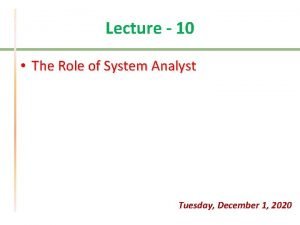 Interpersonal skills of system analyst