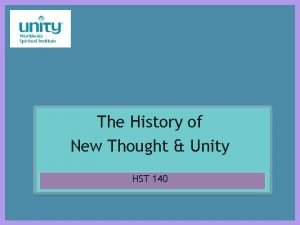 New thought unity