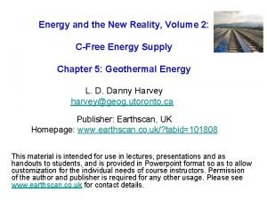 Energy and the New Reality Volume 2 CFree