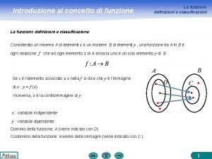 Funzioni trascendenti