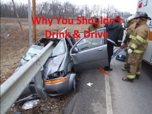 Why you shouldn't drink and drive