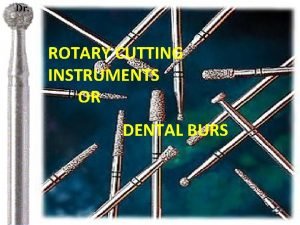 Classification of hand cutting instruments
