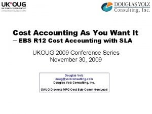 Oracle advanced cost accounting