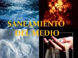 Saneamiento del medio
