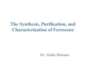 Ferrocene structure