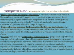 Torquato tasso biografia