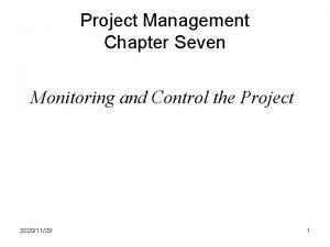 Go no go control project management