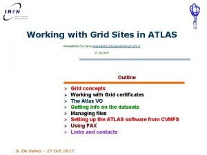 Atlas grid certificate