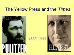 Yellow journalism