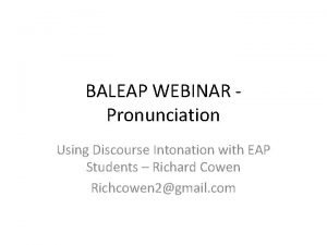 Webinar pronunciation