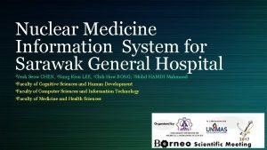 Nuclear medicine information system