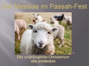 Passahfest christentum