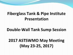 Fiberglass tank and pipe institute Fiberglass tank and pipe institute
