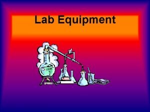Lab Equipment Beaker Normally made of glass A
