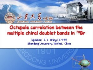 Octupole correlation between the multiple chiral doublet bands