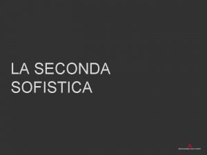 Luciano e la seconda sofistica