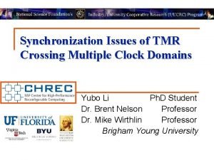 Fast clock to slow clock synchronization