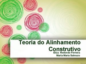 Segundo mendonça para o alinhamento construtivo