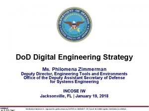 Digital engineering strategy