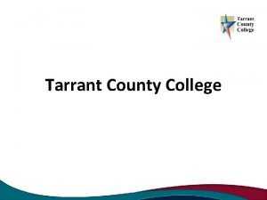 Tarrant county college admission requirements