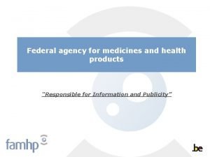 Federal agency for medicines and health products