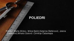 Poliedri