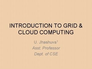 Grid and cloud computing definition