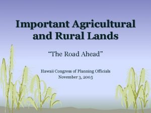 Important agricultural lands hawaii