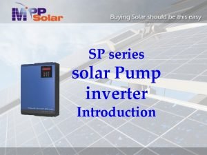 Inverter introduction