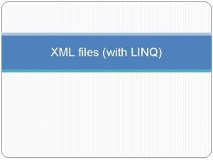 Read xml string in c# using linq