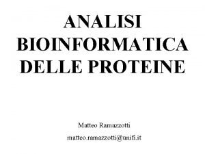Matteo ramazzotti