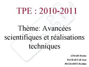 Tpe 2010