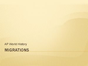 Bantu ap world history
