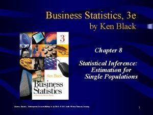 Ken black chapter 4 solutions