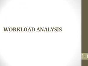 Fte workload analysis