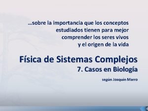 sobre la importancia que los conceptos estudiados tienen