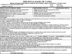 Royal bank of canda