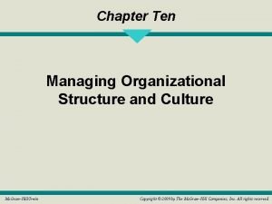 Inert organizational culture