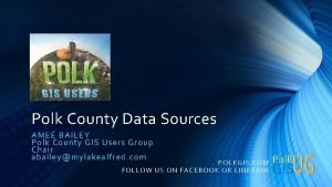 Polk county gis data