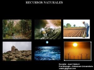 Recursos naturales inagotables Recursos naturales inagotables