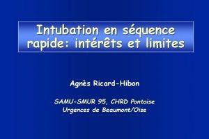 Agnès ricard-hibon cv