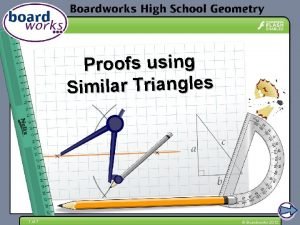 Triangle proportionality theorem