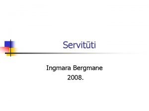 Ingmara bergmane