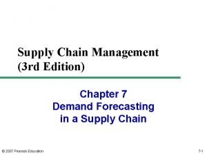 Deseasonalized demand formula Deseasonalized demand formula