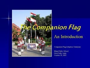 The Companion Flag An Introduction Companion Flag Adoption