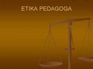 Etický kodex učitele