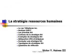 Swot ressources humaines