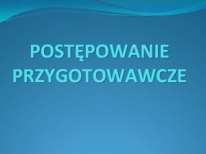 Postanowienie o umorzeniu dochodzenia